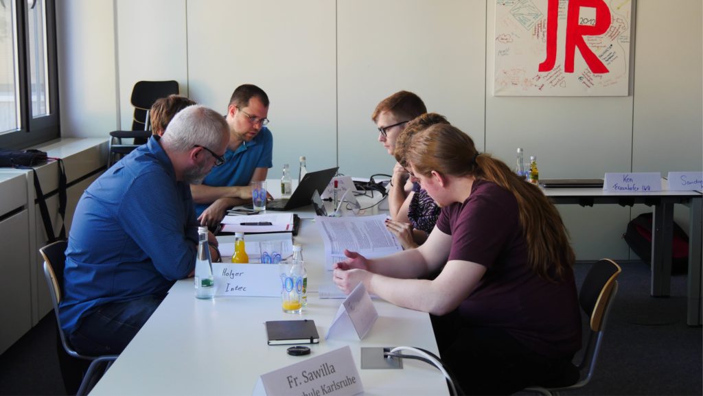 Erstes Arbeitstreffen Foto: Felix Böhm